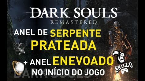 Dark Souls Anéis da SERPENTE PRATEADA e ENEVOADO no início YouTube