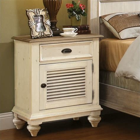 They are often used to hold items that one might need during the night or before they get out of bed. Riverside Furniture Coventry Two Tone Nightstand in Dover ...
