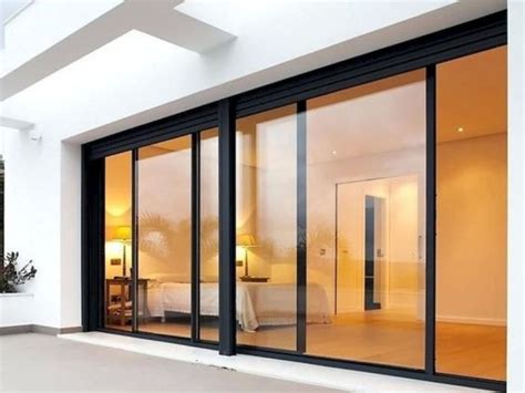 inspirasi desain pintu kaca minimalis  estetis  rumah