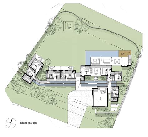 Guide to understanding floor plans & blueprints. Gallery of Spine Wall House / Drew Architects - 16