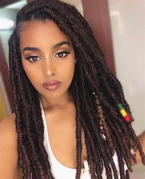 Moreover, dreadlocks are not only convenient but the way it is styled can help you for months meaning that you do not have to worry about styling your hair for any of your special events. The Black Afrodite 👑 on Instagram: "We love these chunky ...