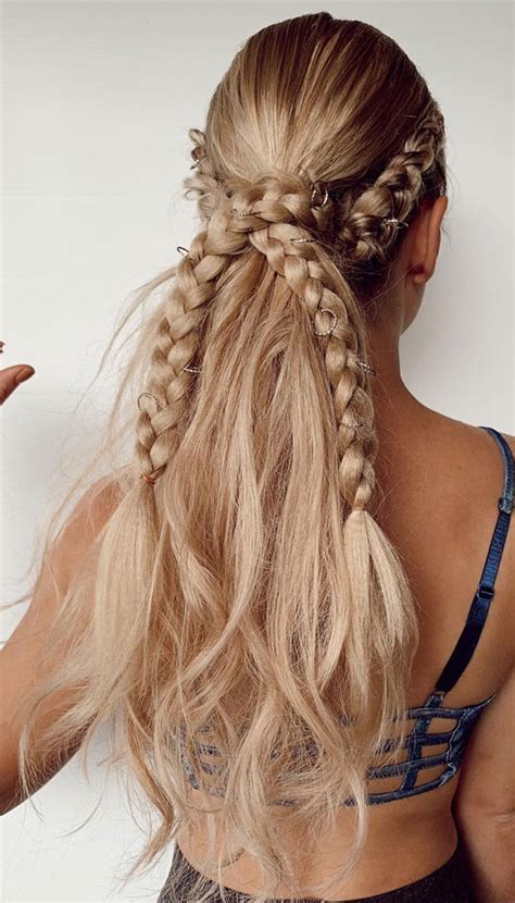 72 Braid Hairstyles That Look So Awesome Double Braided Ponytail