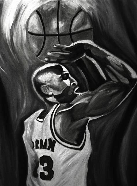 Michael jordan painting, by austin plochfor more of my work, find me on facebook at ploch artwork. Michael Jordan 5 Painting by Mikayla Ziegler