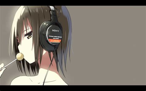 Anime Girls Original Characters Headphones