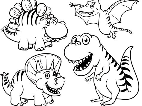 Dino ausmalbilder