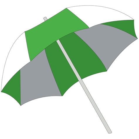 Green Cartoon Umbrella Clipart Best