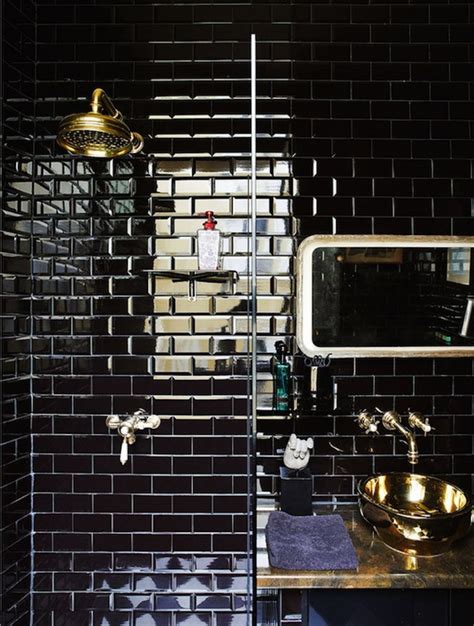 Black Subway Tiles Shower Tile Subway Tile Showers