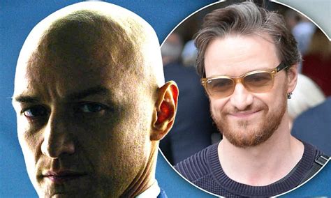 X Mens James Mcavoy Reveals He Hates His Shaved Head Daily Mail Online