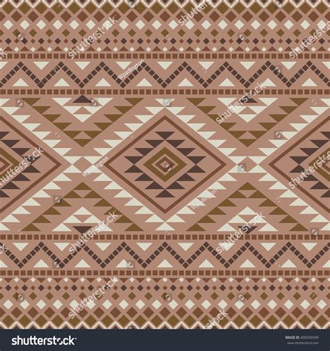 Aztec Wallpaper Seamless Pattern Ethnic Aztec Stock Vector Royalty