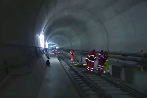See Inside Worlds Longest Rail Tunnel Finally Complete After 69 Years