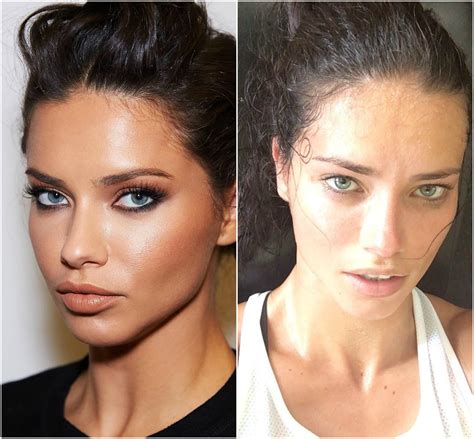 20 Famosas Modelos En Su Vida Diaria Sin Maquillaje