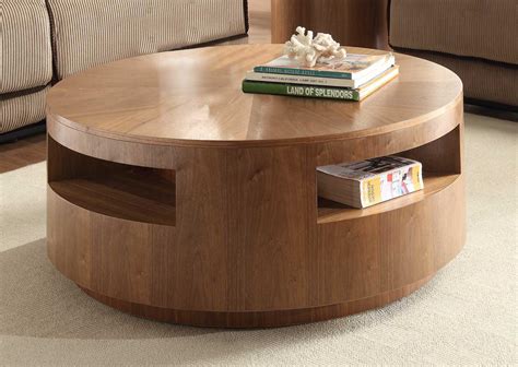 Round Oak Coffee Table Coffee Table Design Ideas