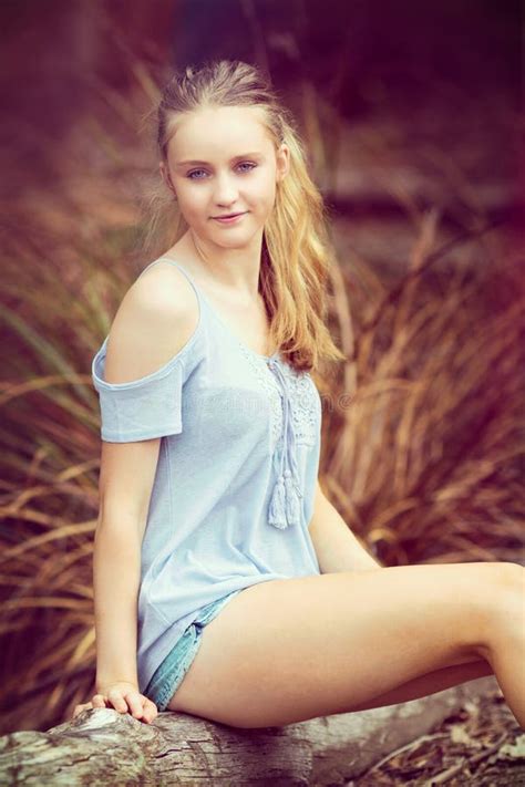 1 056 Beautiful Blond Teen Shorts Stock Photos Free Royalty Free