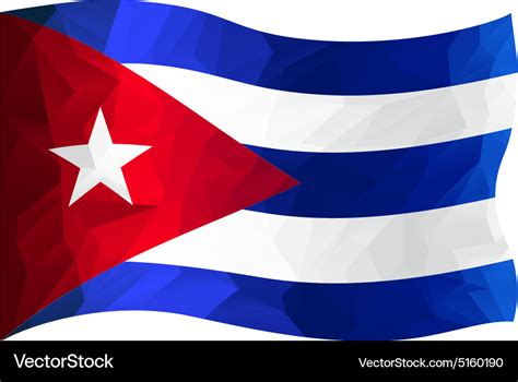 Flag Cuba Royalty Free Vector Image Vectorstock
