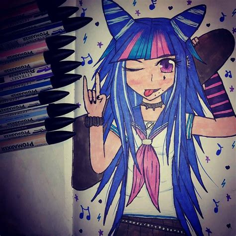 Fan-art Ibuki Mioda by Leandraw on DeviantArt