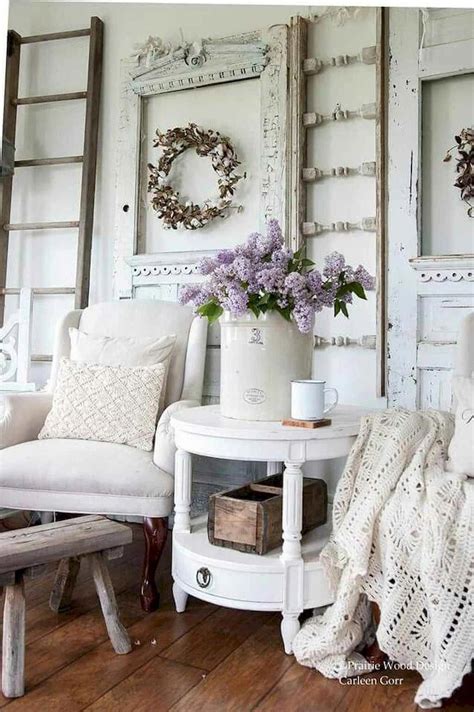 19 Romantic Shabby Chic Living Room Decor Ideas