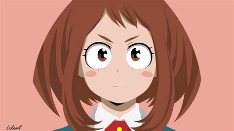 Perfect screen background display for desktop, iphone, pc, laptop, computer, android phone, smartphone, imac, macbook, tablet, mobile device. Uraraka Ochaco (Boku no Hero Academia) wallpaper 2 by ...
