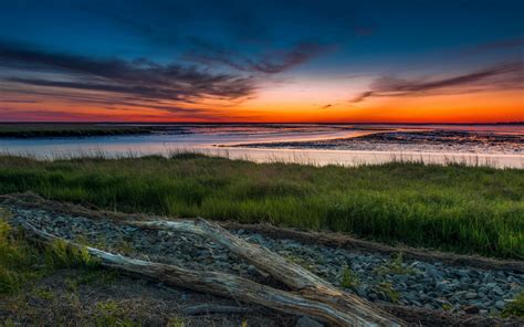 Wallpaper Sunlight Landscape Sunset Sea Bay Nature Shore