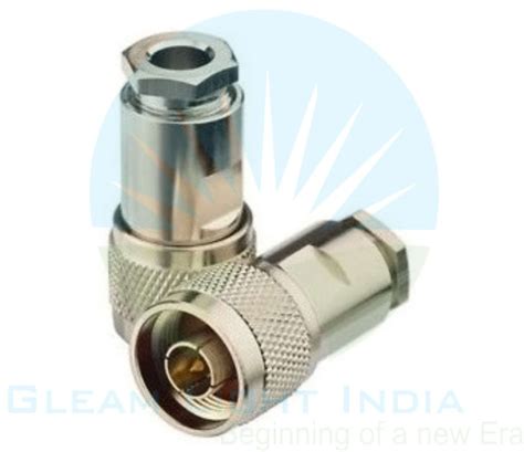 Gleam Light India Steel N Male Connectors Clamp Type For Lmr Straight At Rs Piece In New