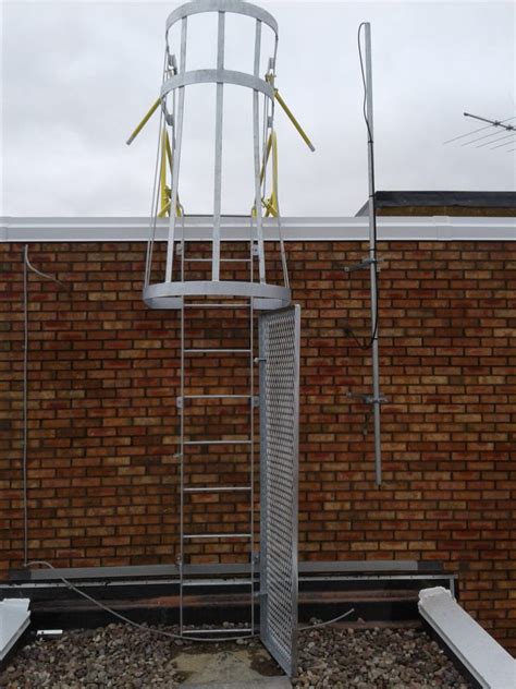 Security doors generally offer a higher degree of security on all fronts. Fixed Roof Access Ladder - EDGE Fall Protection