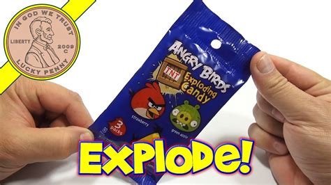 Angry Birds Exploding Candy Packets Rovio Youtube
