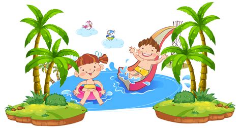 Images Of Child Water Play Clip Art
