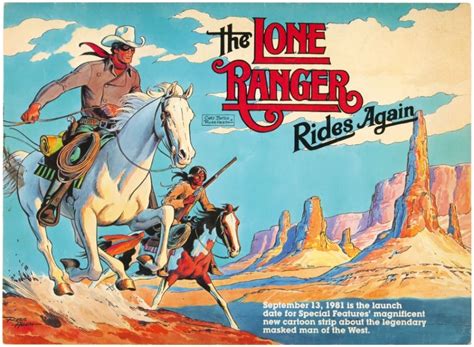 The Lone Ranger Sunday 2 21 82 In Steve Kros Russ Heath The Lone
