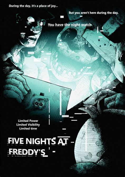 Five Nights At Freddys Poster By Eyeofsemicolon On Deviantart