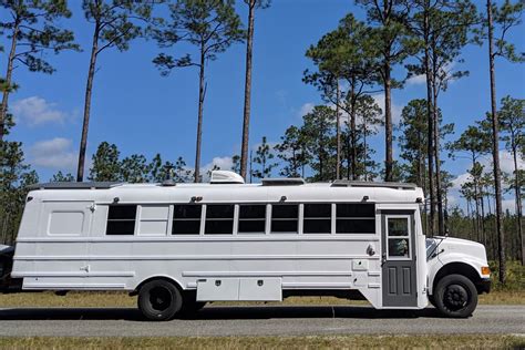 Converted School Bus Camper Is A Cozy Tiny Home On Wheels Curbed