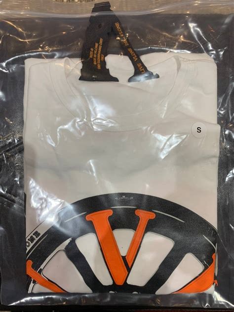 Vlone Vlone X Forgiato White Orange T Shirt Grailed
