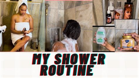 my simple vacation shower routine products use for glowing skin youtube