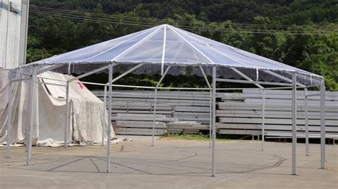 Installation Video Of Kenten Transparent Decagon Mixed Tent Youtube
