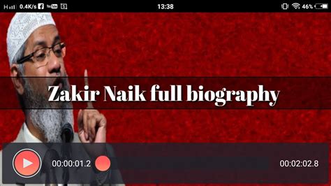 Dr Zakir Naiks Biography Youtube
