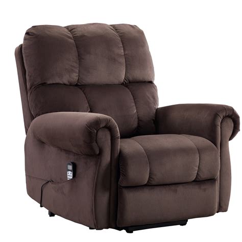 Power Lift Recliner Heated Massage Chair Home Living Room Modern Padded