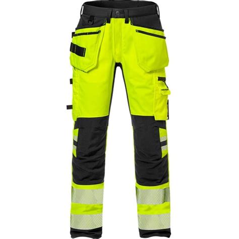 Fristads 2707 High Vis Stretch Work Trousers