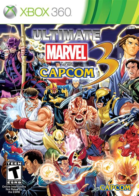 Descubre los 106 juegos de superheroes para xbox 360 como: UMvC3 Cover Art Contest Entry #1