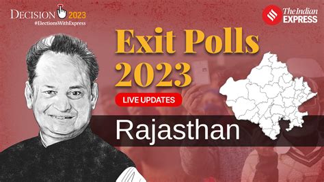 Rajasthan Exit Poll Highlights Electoral Forecast Indicate Bjp