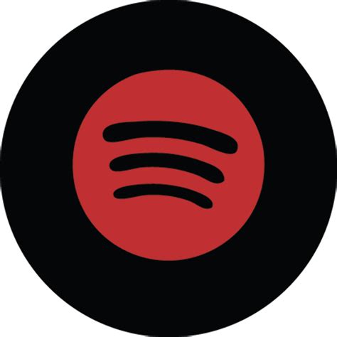 Download High Quality spotify logo transparent red Transparent PNG gambar png