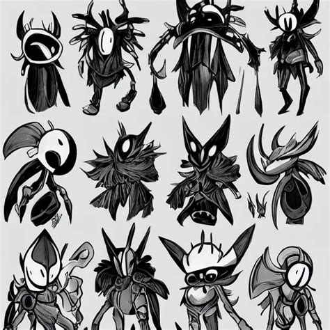 Hollow Knight Character Design By Ari Gibson Stable Diffusion Openart