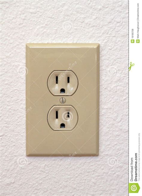 Duplex Electrical Outlet Stock Photo Image Of Duplex 19180708