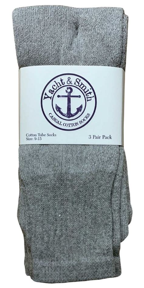 240 Units Of Yacht And Smith Womens Cotton Tube Socks Referee Style