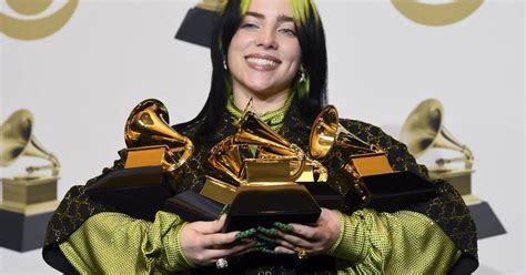 Grammys 2020 Alle Gewinner Sängerin Billie Eilish Gewinnt Fünf Grammys