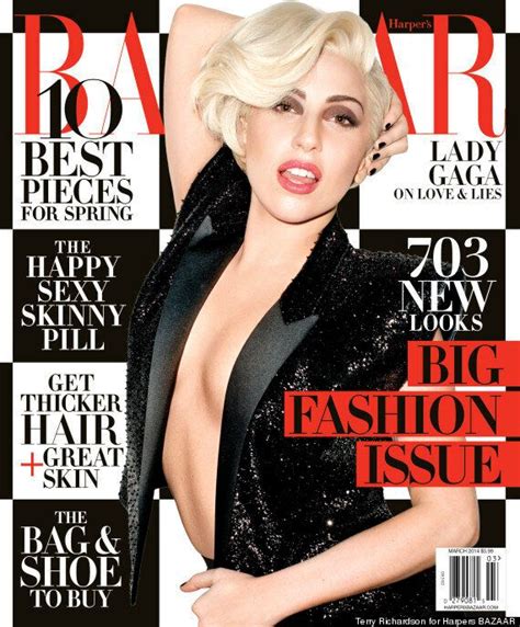 lady gaga opens up about depression battle in new harper s bazaar interview huffpost uk