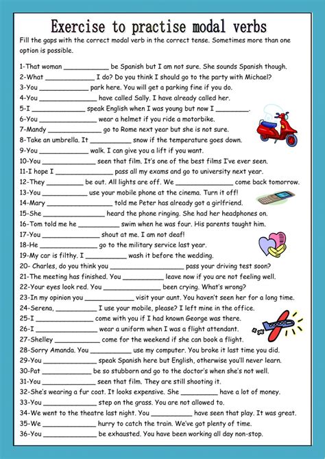 What is a modal verb in english? Modal verbs - Upper intermediate level worksheet