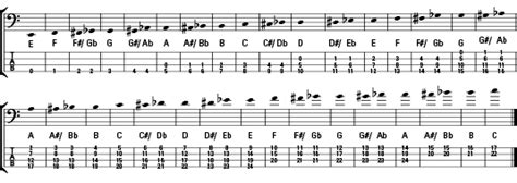 Bass tab can be a real aid to beginners before they have learned to read. Bass Guitar Music: Note Names and Values - dummies