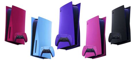 Explore Vibrant Colors With Ps5s New Console Covers And Controllers