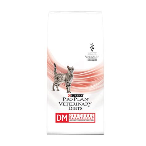 Purina pro plan veterinary diets dm has been specifically formulated with high protein levels and low carbohydrates to support the nutritional needs of diabetic cats. Purina Veterinary Diets DM Dietetic Management For Cats 10 ...