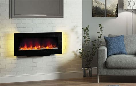Bemodern Amari Wall Mounted Electric Fire First Choice Fire Places