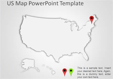 Editable Us Map Powerpoint Download Free Plmjade