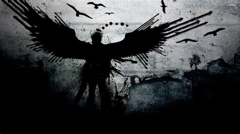 Black Angel Wallpapers Top Free Black Angel Backgrounds Wallpaperaccess